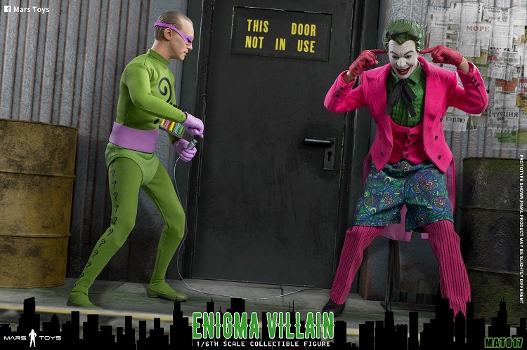 (In Stock)Mars Toys 1/6 Enigma Villain 12 Inch Realistic Figure MAT017