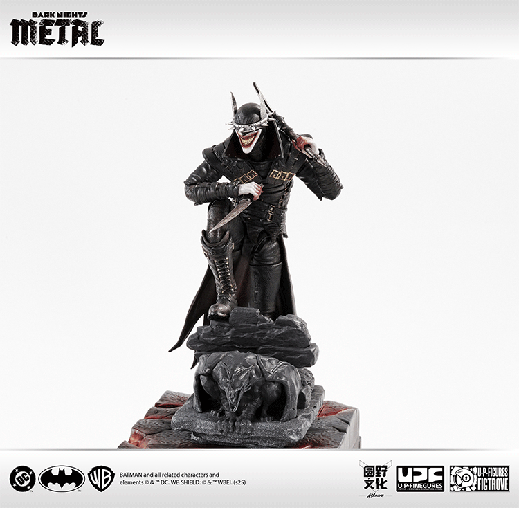 (Pre-order)YuanYe Culture 1/12 Dark Nights: Metal Laughing Bat 6 Inch Movable Figure