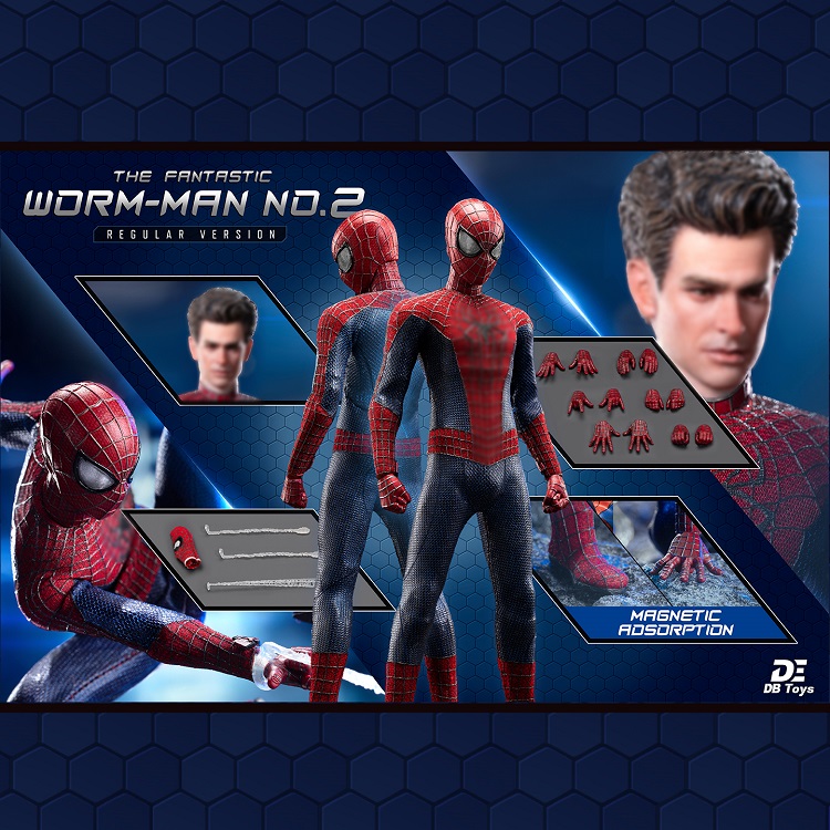 (Pre-Order)DB Toys 1/12 The Fantastic Worm-Man 2 Movable Figure