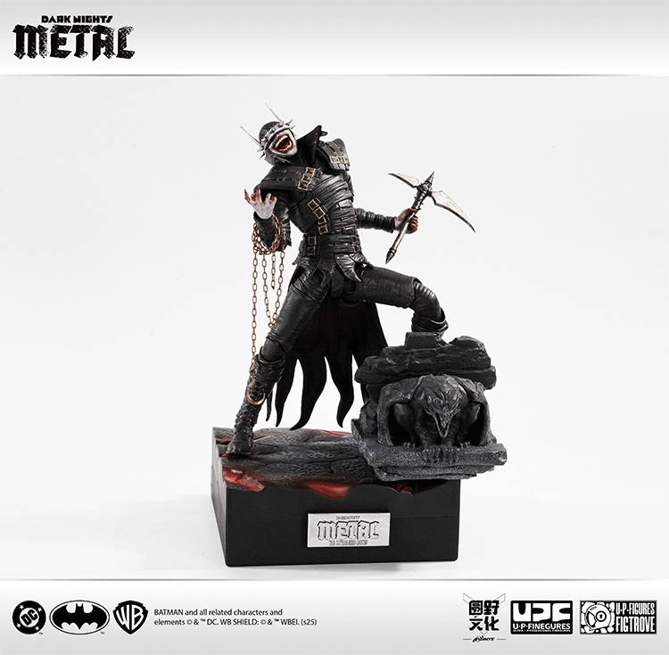 (Pre-order)YuanYe Culture 1/12 Dark Nights: Metal Laughing Bat 6 Inch Movable Figure