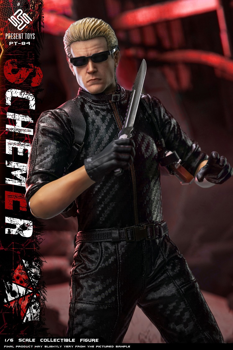 (In Stock)Present Toys Resident Evil Wesker 1/6 Schemer 12 Inch Realistic Figure PT-SP84