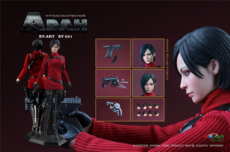 (In Stock)By Art Ada Wong 1/6 ADAH Whole Set 12 Inch Realistic Figure BY-021