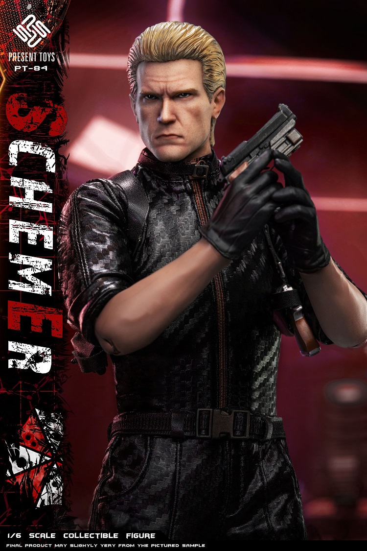 (In Stock)Present Toys Resident Evil Wesker 1/6 Schemer 12 Inch Realistic Figure PT-SP84
