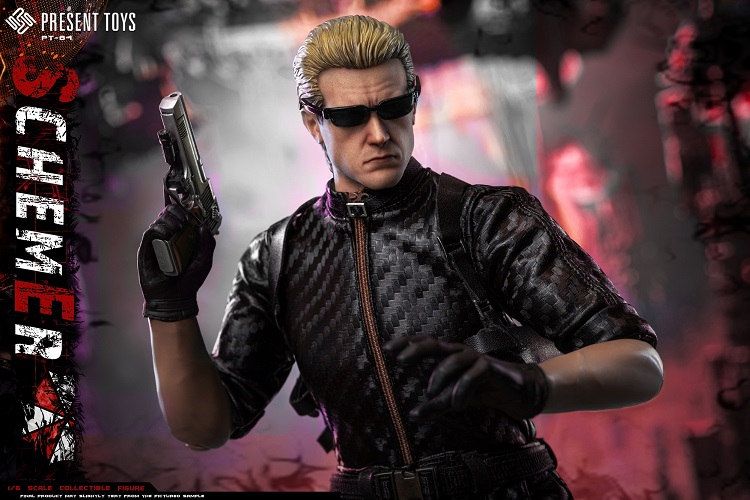 (In Stock)Present Toys Resident Evil Wesker 1/6 Schemer 12 Inch Realistic Figure PT-SP84