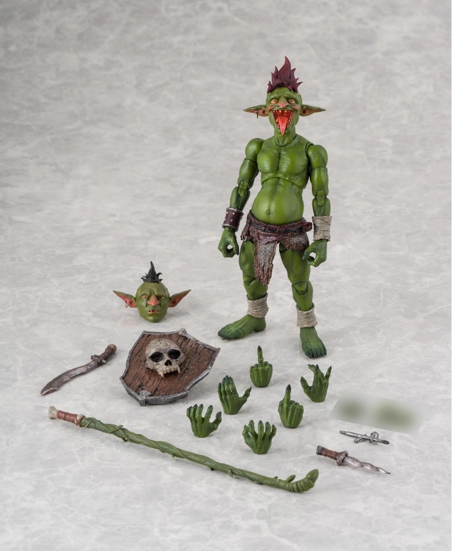 (Pre-order)HopDo Toys HDT01 1/12 Mohawk Goblin 6 Inch Action Figure