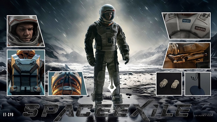 (In Stock)Eternal Toys 1/6 Space Exile 12 Inch Realistic Figure ET-X9