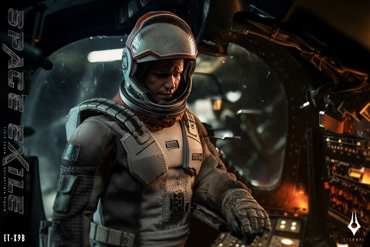 (In Stock)Eternal Toys 1/6 Space Exile 12 Inch Realistic Figure ET-X9