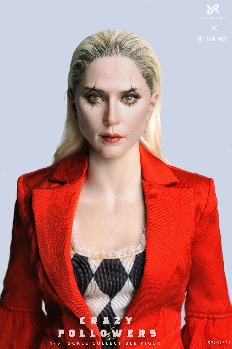 (In Stock)Starting Studio X Silk Art Hair Transplant Studio 1/6 Crazy Followers 12 Inch Realistic Figure QD202501