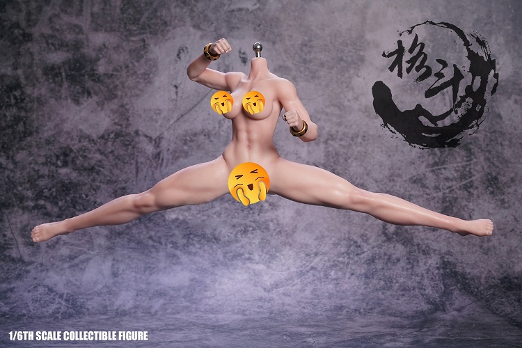 (In Stock)PLAY TOY 1/6 Fighting Goddess 6th Generation Chun-Li 12 Inch Realistic Figure P026