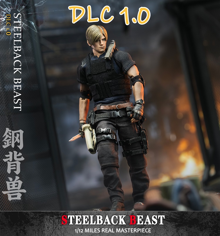 (In Stock)Patriot Studio 1/12 Leon Steelback Beast 6 Inch Movable Figure PA019
