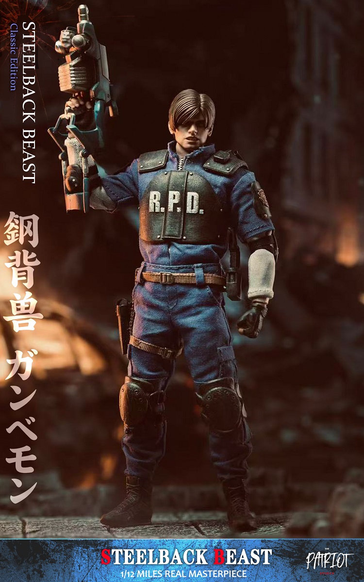 (In Stock)Patriot Studio 1/12 Leon Steelback Beast 6 Inch Movable Figure PA019