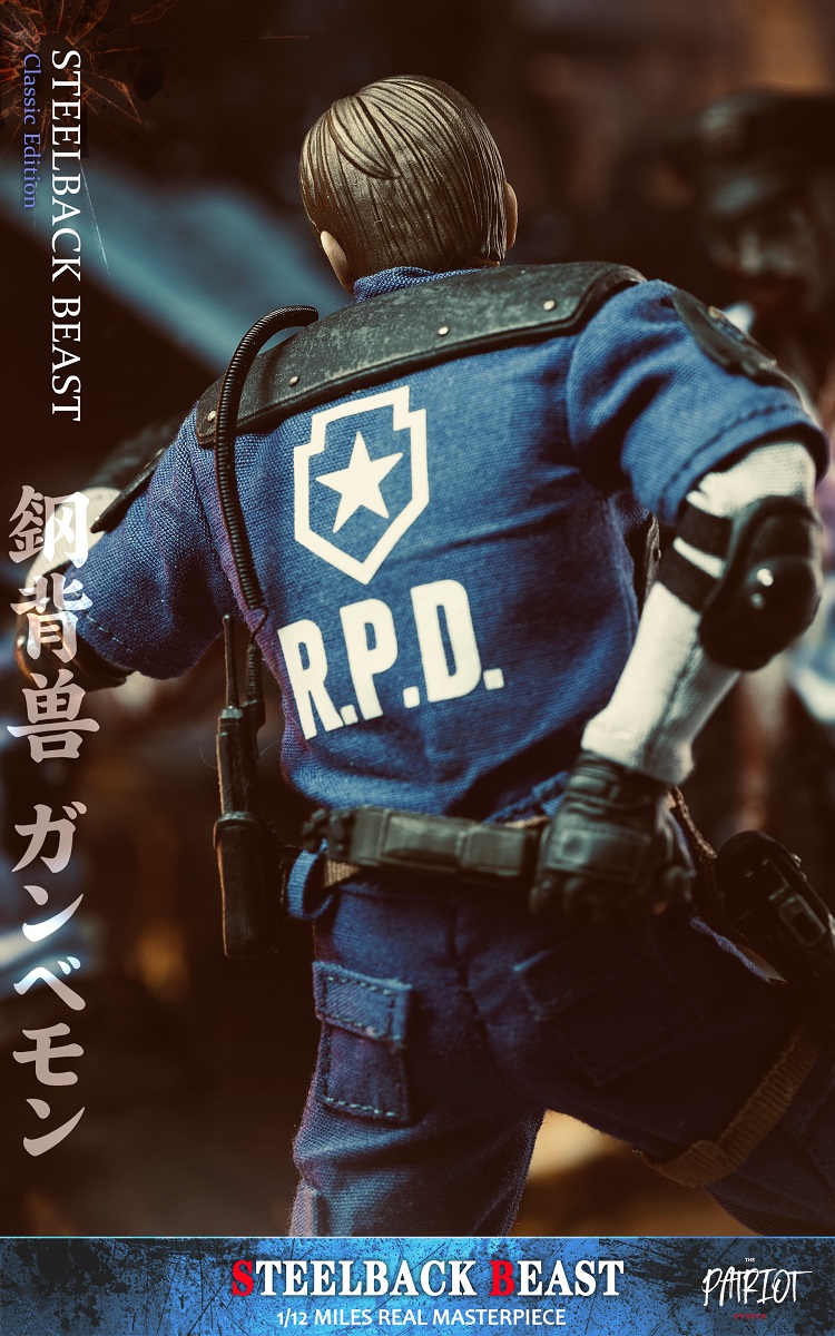 (In Stock)Patriot Studio 1/12 Leon Steelback Beast 6 Inch Movable Figure PA019