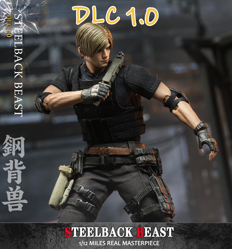 (In Stock)Patriot Studio 1/12 Leon Steelback Beast 6 Inch Movable Figure PA019