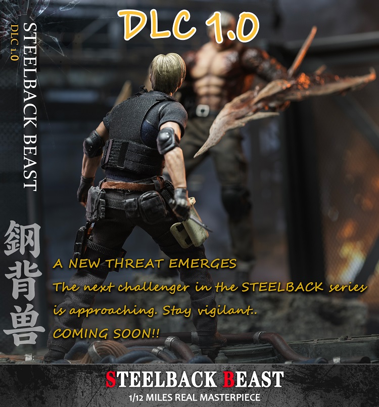 (In Stock)Patriot Studio 1/12 Leon Steelback Beast 6 Inch Movable Figure PA019