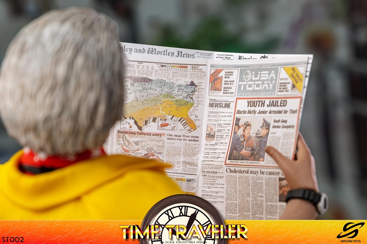 (In Stock)Saturn Toys 1/6 Time Traveler 12 Inch Realistic Figure ST002