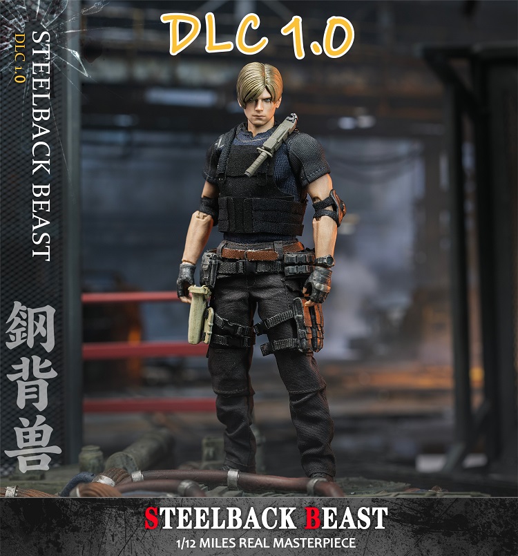 (In Stock)Patriot Studio 1/12 Leon Steelback Beast 6 Inch Movable Figure PA019