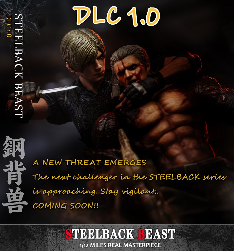 (In Stock)Patriot Studio 1/12 Leon Steelback Beast 6 Inch Movable Figure PA019