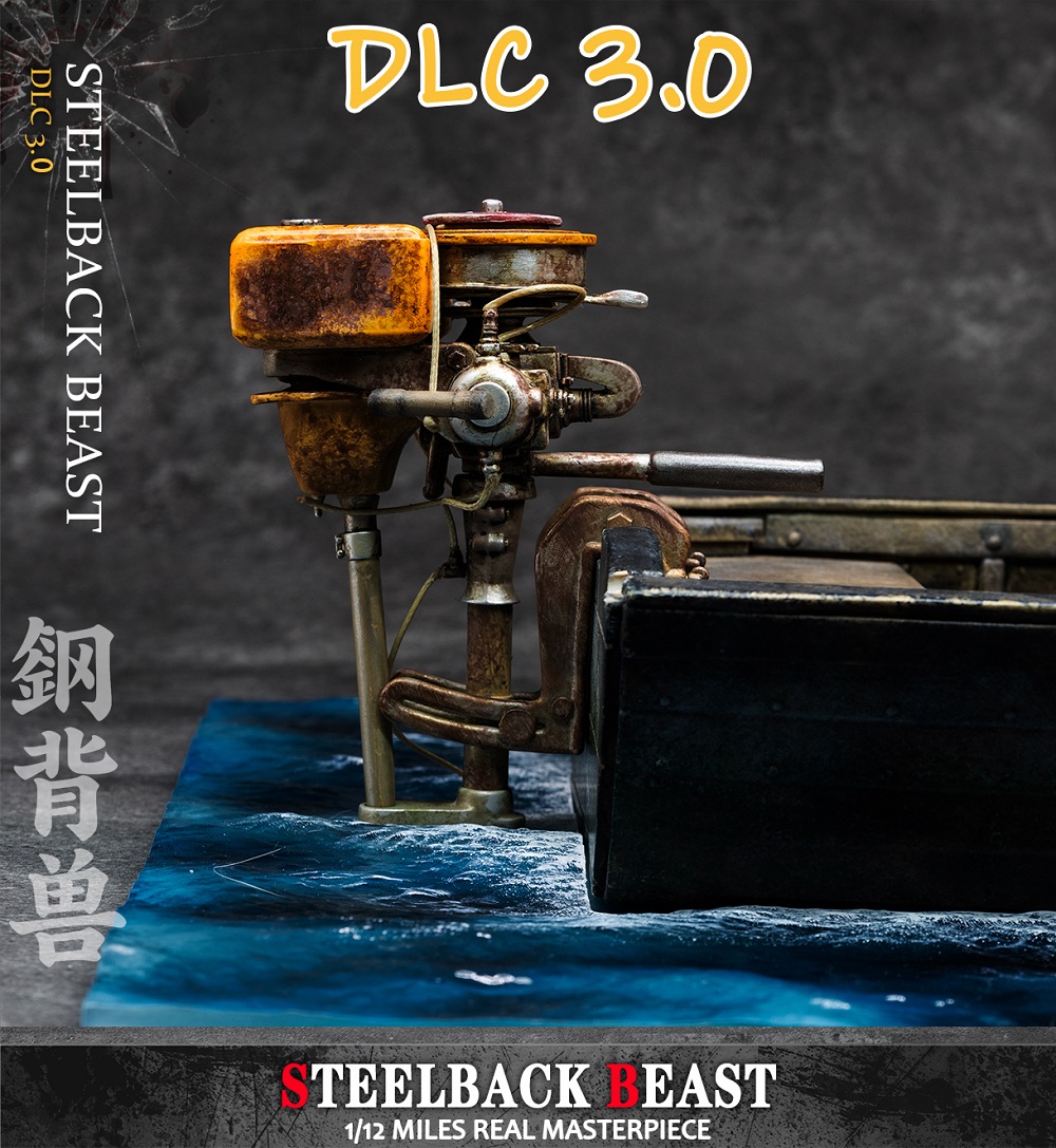 (Pre-order)Patriot Studio DLC3.0 1/12 Leon Steelback Beast Mount The Boat