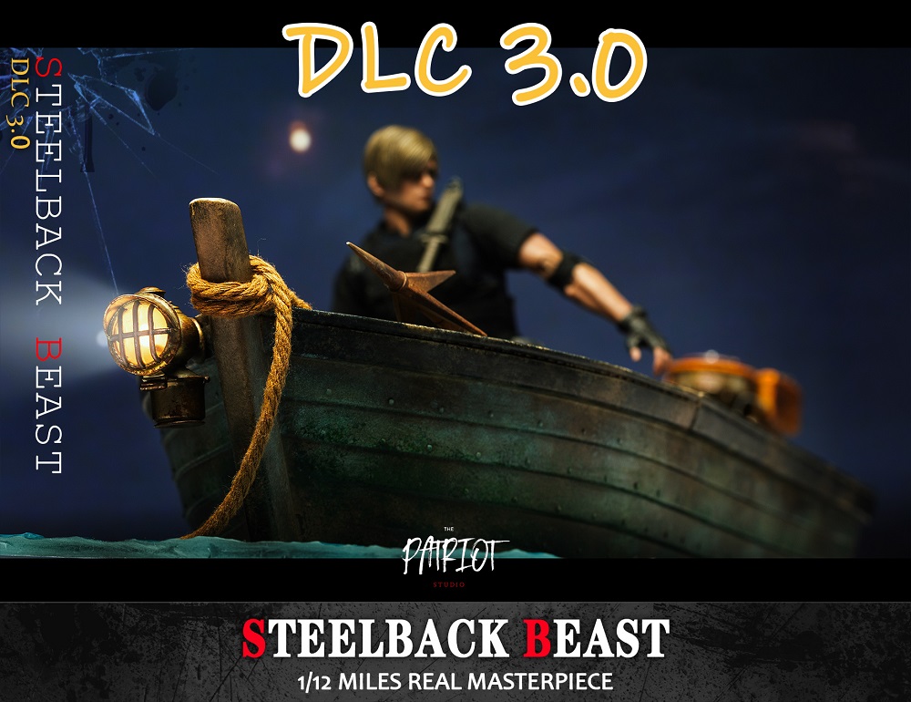 (Pre-order)Patriot Studio DLC3.0 1/12 Leon Steelback Beast Mount The Boat