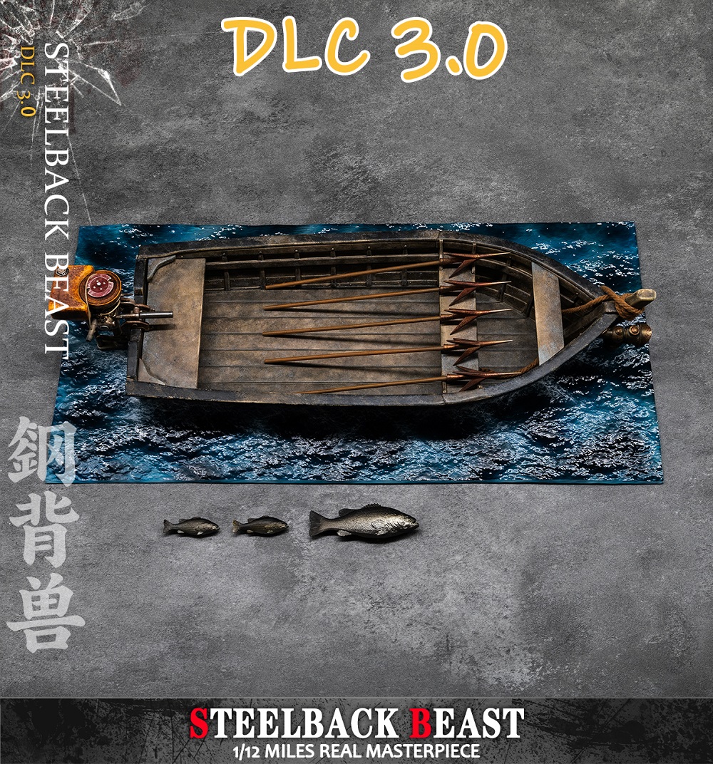 (Pre-order)Patriot Studio DLC3.0 1/12 Leon Steelback Beast Mount The Boat