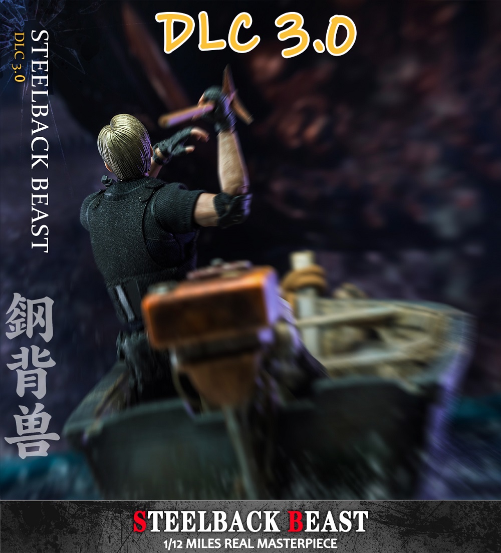 (Pre-order)Patriot Studio DLC3.0 1/12 Leon Steelback Beast Mount The Boat