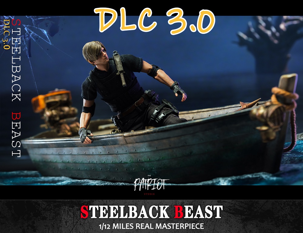 (Pre-order)Patriot Studio DLC3.0 1/12 Leon Steelback Beast Mount The Boat