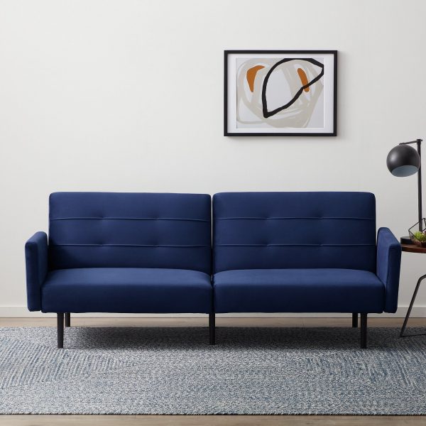 Lucid Comfort 74” Square Arm Sleeper