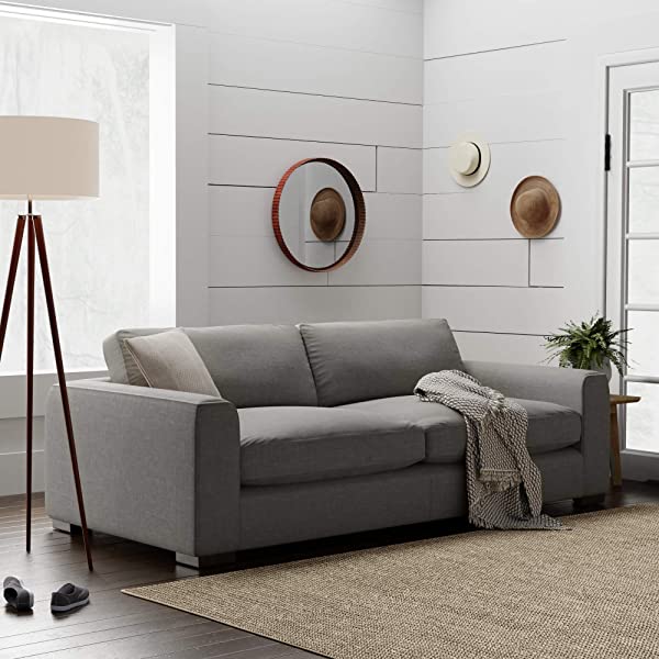 Amazon Brand - Stone & Beam Westview Extra-Deep Down-Filled Sofa Couch, 89