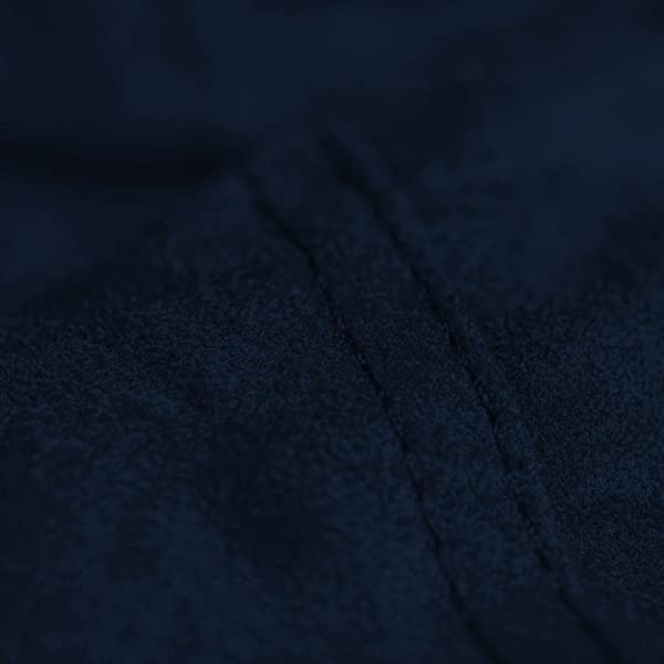 Chill Sack Bean Bag Chair: Giant 5' Memory Foam Furniture Bean Bag - Big Sofa with Soft Micro Fiber Cover - Navy Microsuede - Navy