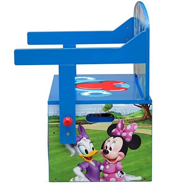 Delta Children MySize Kids Convertible Activity Bench, Bianca White Bianca White MySize