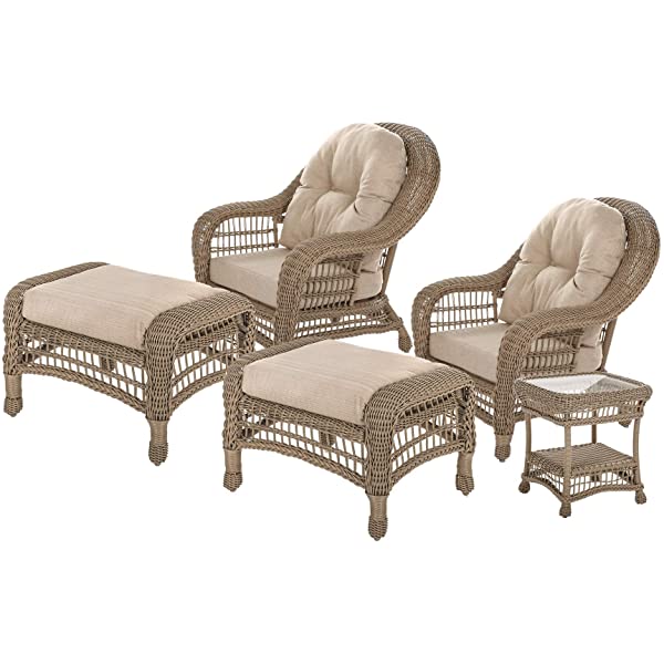 W Unlimited Saturn Collection Outdoor Garden Patio Chair Light Brown 1 Chair