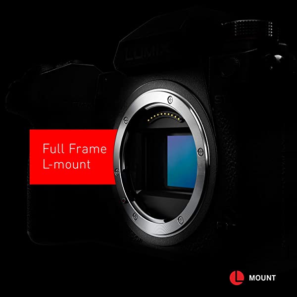 Panasonic LUMIX S1R Full Frame Mirrorless Camera with 47.3MP MOS High Resolution Sensor, 24-105mm F4 L-Mount S Series Lens, 4K HDR Video and 3.2” LCD - DC-S1RMK w/ 24-105mm Base