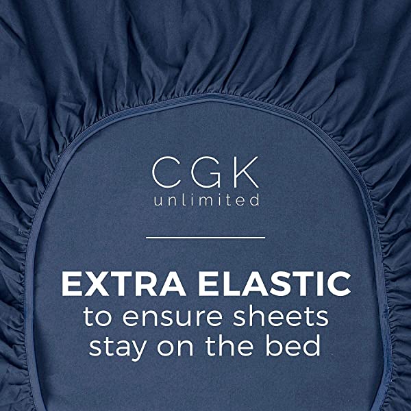 Queen Fitted Sheet - Single Fitted Deep Pocket Sheet - Fits Mattress Perfectly - Soft Wrinkle Free Sheet - 1 Fitted Sheet Only – Light Pink Queen Light Pink