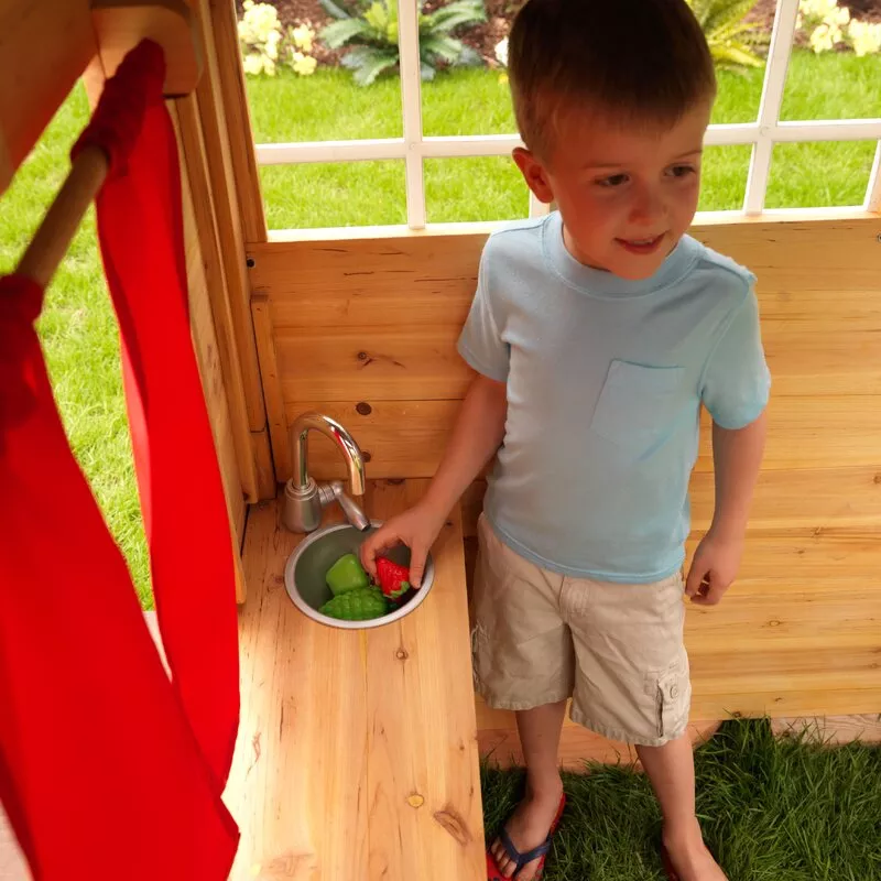 MODERN 70.9' X 48.9' OUTDOOR PLAYHOUSE
