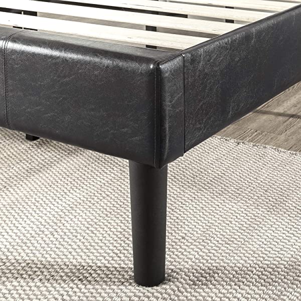 Zinus Gerard Platform, King, Espresso King Platform Bed