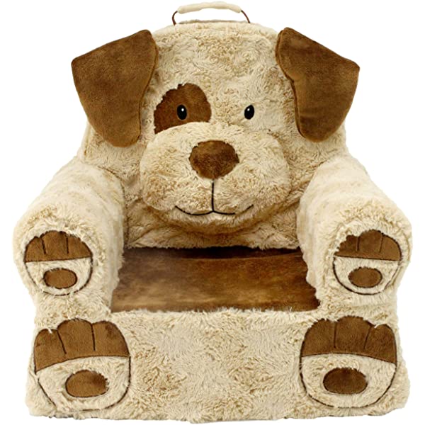 Soft Landing Fox Sweet Seats | Premium Character Chair with Carrying Handle & Side Pockets – Orange