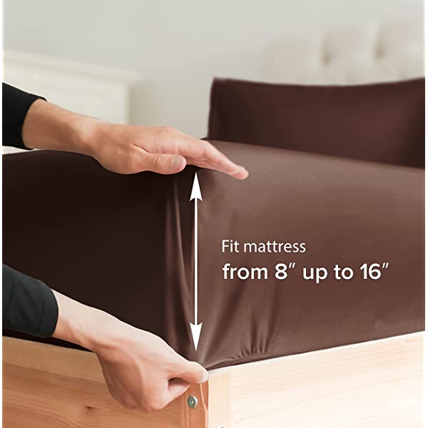 Queen Size Sheet Set - 4 Piece - Hotel Luxury Bed Sheets - Extra Soft - Deep Pockets - Easy Fit - Breathable & Cooling Sheets - Wrinkle Free - Comfy – Dark Grey Bed Sheets - Queens Sheets – 4 PC Queen Grey