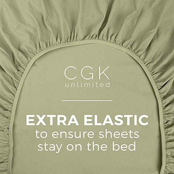 Queen Fitted Sheet - Single Fitted Deep Pocket Sheet - Fits Mattress Perfectly - Soft Wrinkle Free Sheet - 1 Fitted Sheet Only – Light Pink Queen Light Pink