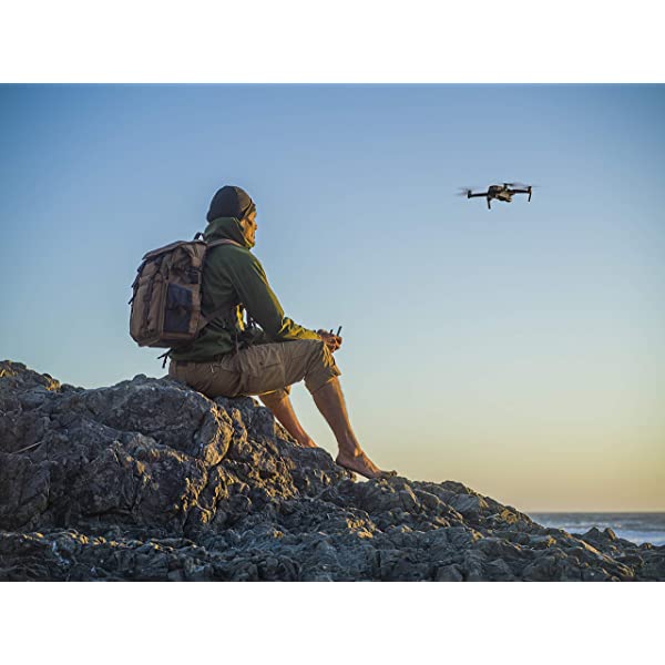 DJI Mavic 2 Pro - Drone Quadcopter UAV with Hasselblad Camera 3-Axis Gimbal HDR 4K Video Adjustable Aperture 20MP 1