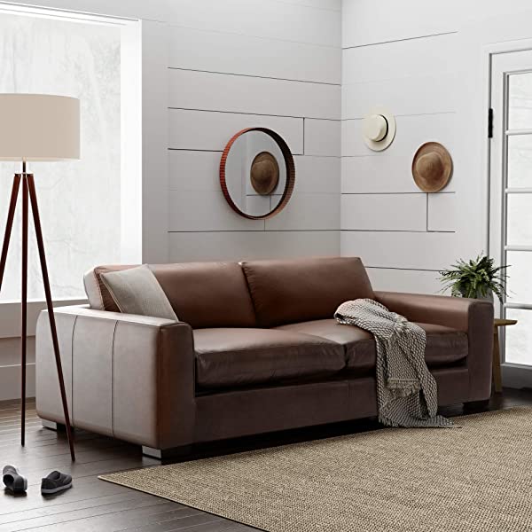 Amazon Brand - Stone & Beam Westview Extra-Deep Down-Filled Sofa Couch, 89