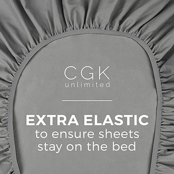 Queen Fitted Sheet - Single Fitted Deep Pocket Sheet - Fits Mattress Perfectly - Soft Wrinkle Free Sheet - 1 Fitted Sheet Only – Light Pink Queen Light Pink