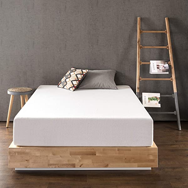 Best Price Mattress 10 Inch Memory Foam Mattress, Calming Green Tea Infusion, Pressure Relieving, Bed-in-a-Box, CertiPUR-US Certified, Full Full 10