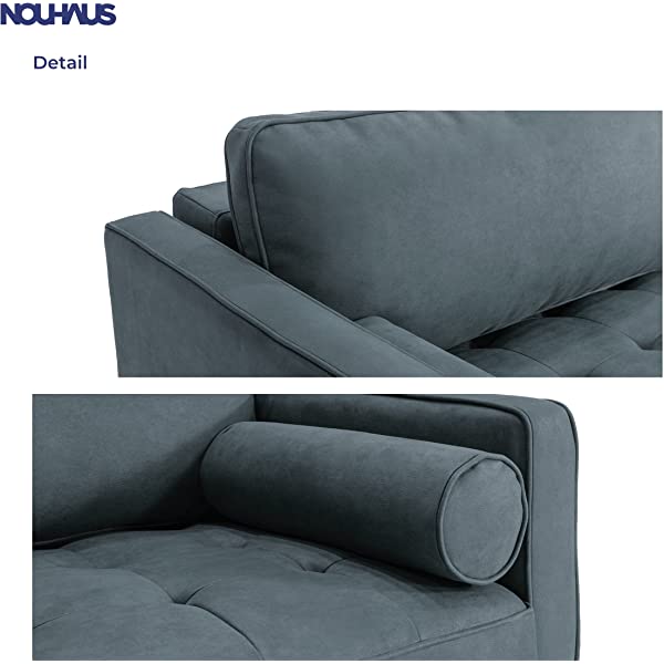 Nouhaus Module, Sleeper Sofa Bed Couch. 7ft Luxury Convertible Sofa Futon Bed with No Roll Together Latex. Ivory Woven Pull Out Bed for Bedroom Couch, Small Apartment Furniture Sofas or RV Couch Woven/Knit Ivory