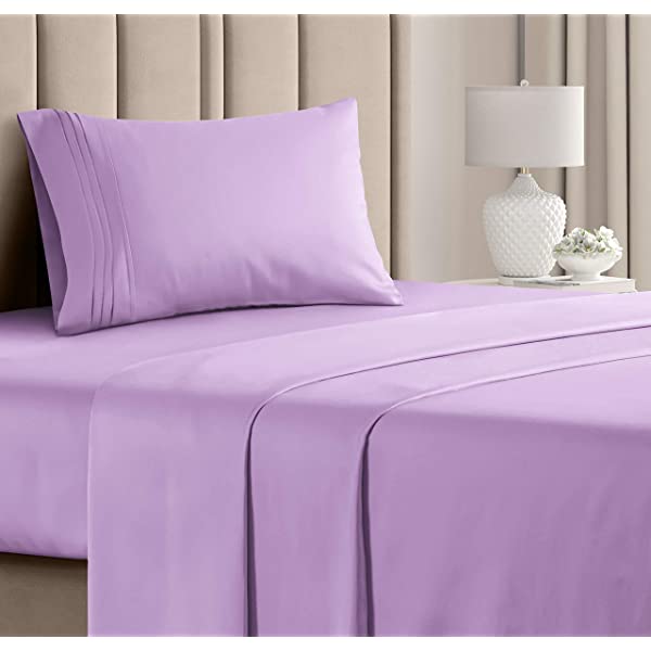 Queen Size Sheet Set - 4 Piece - Hotel Luxury Bed Sheets - Extra Soft - Deep Pockets - Easy Fit - Breathable & Cooling Sheets - Wrinkle Free - Comfy – Dark Grey Bed Sheets - Queens Sheets – 4 PC Queen Grey