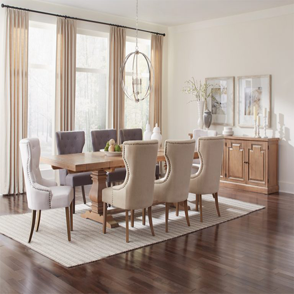 Florence Solid Wood Rustic Dining Set