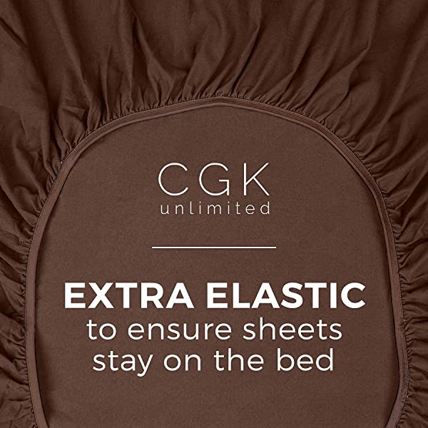 Queen Fitted Sheet - Single Fitted Deep Pocket Sheet - Fits Mattress Perfectly - Soft Wrinkle Free Sheet - 1 Fitted Sheet Only – Light Pink Queen Light Pink