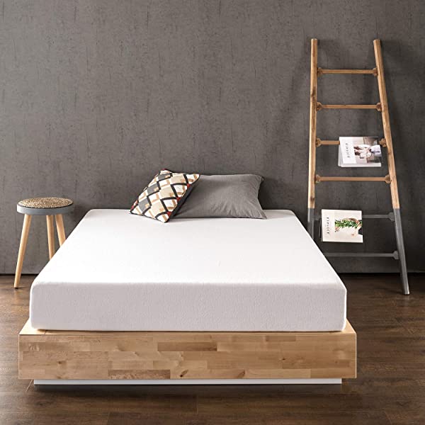 Best Price Mattress 10 Inch Memory Foam Mattress, Calming Green Tea Infusion, Pressure Relieving, Bed-in-a-Box, CertiPUR-US Certified, Full Full 10