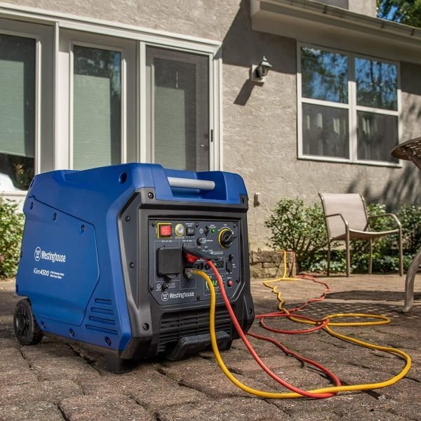 Westinghouse iGen4500 Super Quiet Portable Inverter Generator 3700 Rated & 4500 Peak Watts, Gas