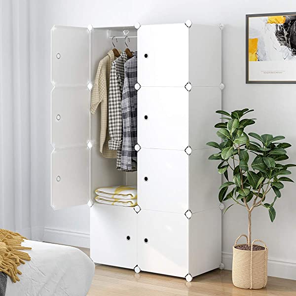 Aeitc Portable Wardrobe Closets 14