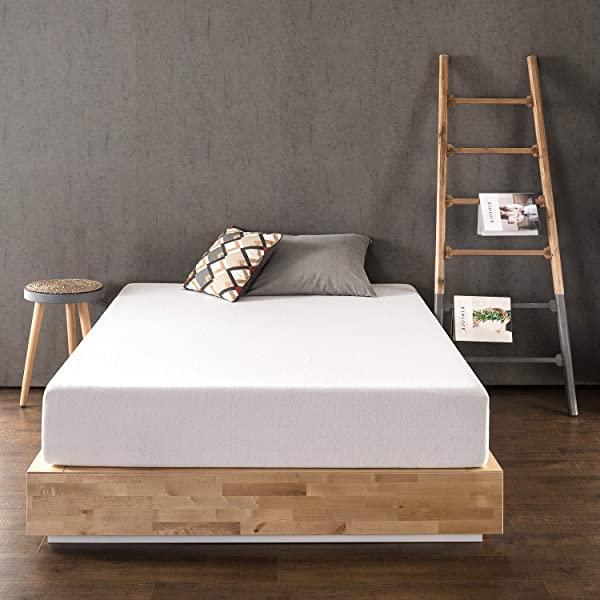 Best Price Mattress 10 Inch Memory Foam Mattress, Calming Green Tea Infusion, Pressure Relieving, Bed-in-a-Box, CertiPUR-US Certified, Full Full 10